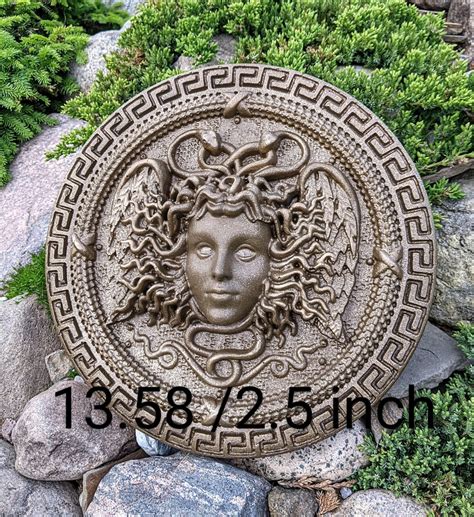 Medusa Gorgona head wall art Wall decor medusa Fountain | Etsy