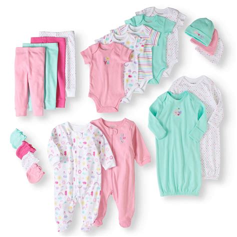 Garanimals Newborn Baby Girl Shower Gift Set, 20-Piece, Preemie-6/9 Months - Walmart.com