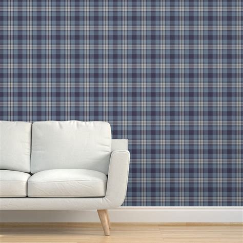 Tartan Wallpaper Autumn Plaid 7 by Eclectic House Plaid - Etsy