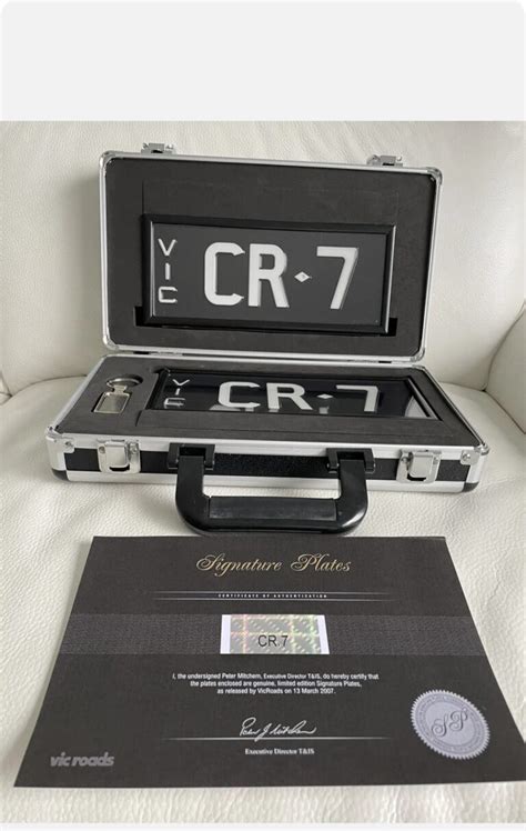 CR7 - Signature Plates Australia