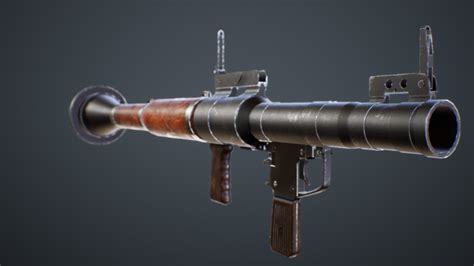 ArtStation - RPG-7 Rocket Launcher | Game Assets