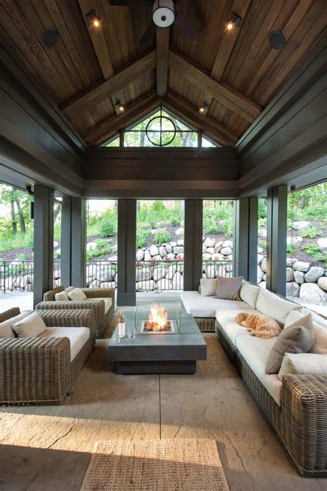 38 Amazingly cozy and relaxing screened porch design ideas