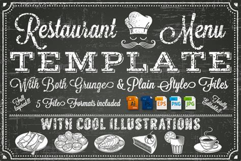 20+ Sample Chalkboard Menu Templates | Sample Templates