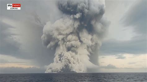 Tonga volcanic eruption in 2022 affecting Australia’s weather | Sky ...