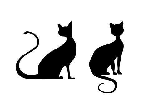 Vector collection of cat silhouette 23887220 Vector Art at Vecteezy