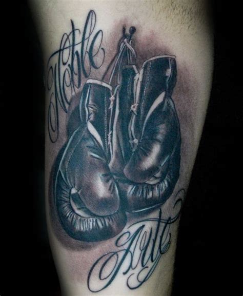 70 Boxing Gloves Tattoo Designs For Men - Swift Ink Ideas