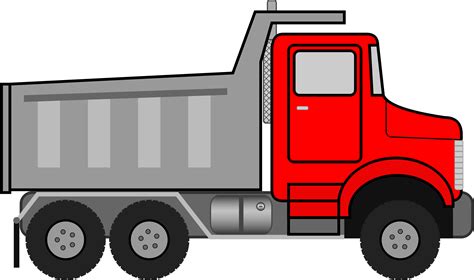 Clipart - Dump Truck