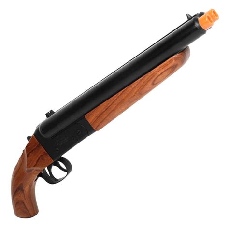 KJW Mad Max Full Metal Real Wood Airsoft Double Barrel Gas Shotgun - Wholesale | Golden Plaza