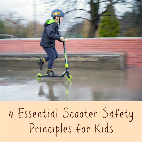 Playing It Safe: 4 Essential Scooter Safety Principles for Kids – A Nation of Moms