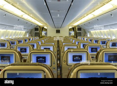 Boeing 777 interior hi-res stock photography and images - Alamy