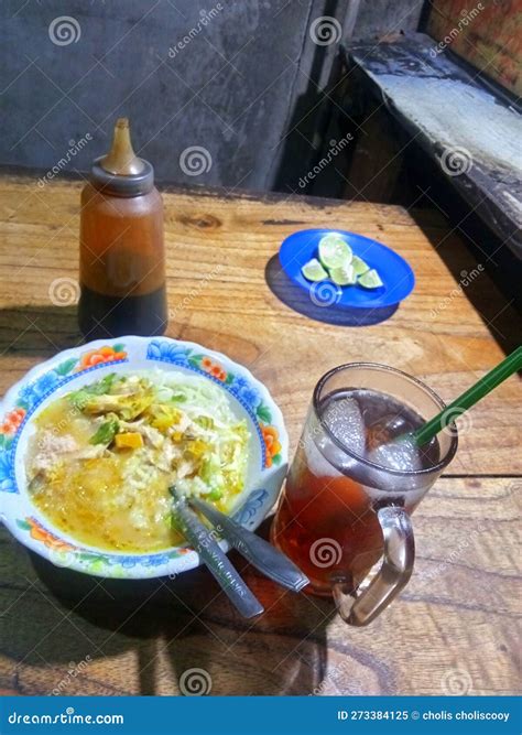 Indonesian Soto Lamongan Food Stock Image - Image of lamongan, food: 273384125