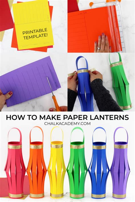 Paper Lantern Craft Ideas Kids Can Make Kids Activities Blog | Decorative Paper Lantern Foldable ...