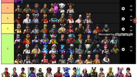 Create A Ranking Every Legendary Fortnite Skin Tier List – Otosection