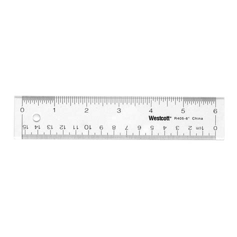 Westcott® Flexible Plastic Ruler