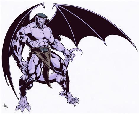 Gargoyles Goliath Color by garnabiuth on deviantART | Gargoyles disney, Gargoyles art, Gargoyles