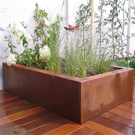 Garden Outdoor Planters / Square Aluminum Planter Box - Buy Aluminum ...