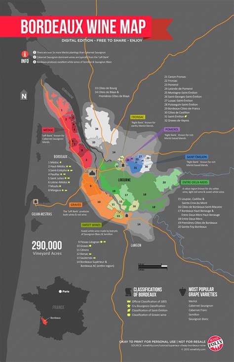 Learn about Bordeaux Wine Region (Map) | Wine Folly