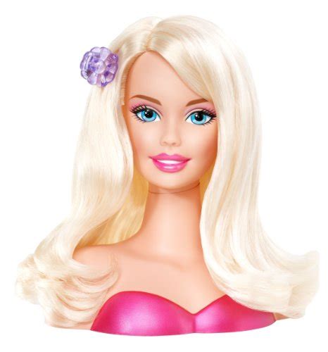 Barbie Blonde Styling Head "Small" - Buy Online in UAE. | Toys And Games Products in the UAE ...