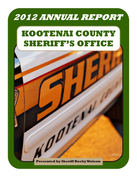 KOOTENAI COUNTY SHERIFF'S OFFICE