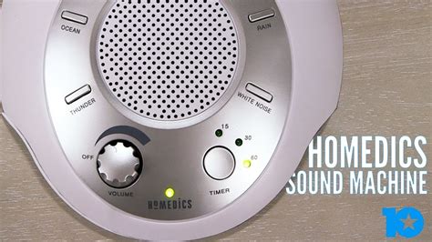 REVIEW: Homedics Sound Spa Sound Machine - YouTube