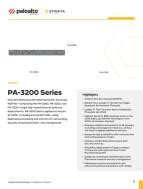 PA-3200 Series Datasheet - Palo Alto Networks