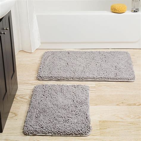 Lavish Home Memory Foam Shag 2-piece Bath Mat Set - 8357155 | HSN | Shag bath mat, Bath rugs ...