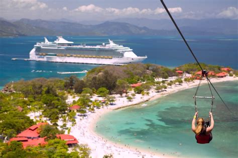 Tips for Riding the World's Longest Over Water Zip Line in Labadee ...