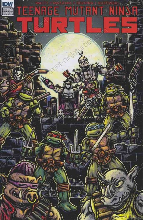 {IDW} TMNT Mega Bloks Mutant Mayhem – n/a (1st-Eastman Color) | TMNT – Teenage Mutant Ninja Turtles