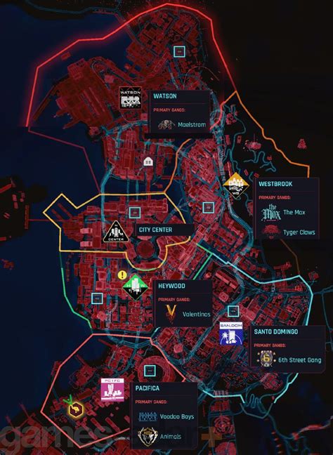 Cyberpunk 2077 map size, fast travel, locations and more explained | GamesRadar+