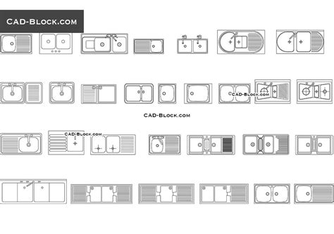 Kitchen Sink Autocad – Things In The Kitchen