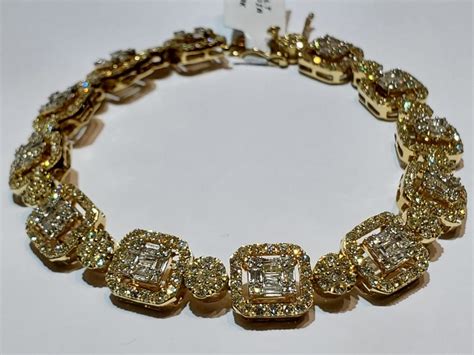 Baguette Diamond Bracelet | Venetian Jewelers Florida