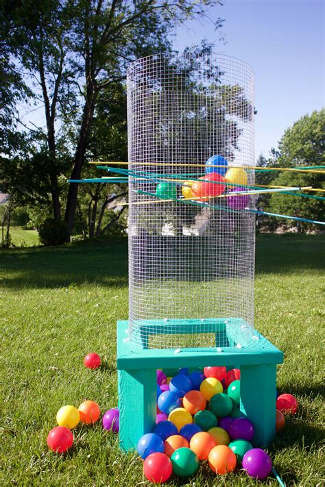 DIY Giant Outdoor Kerplunk - A Little Craft In Your Day | Diy yard games, Kids party games ...