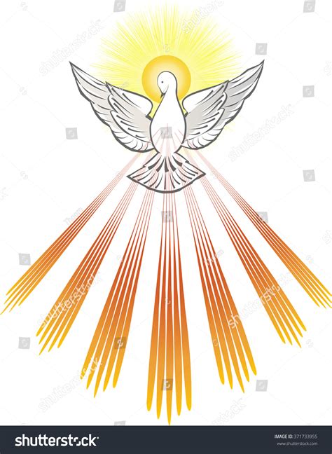 White Dove Symbol Holy Spirit