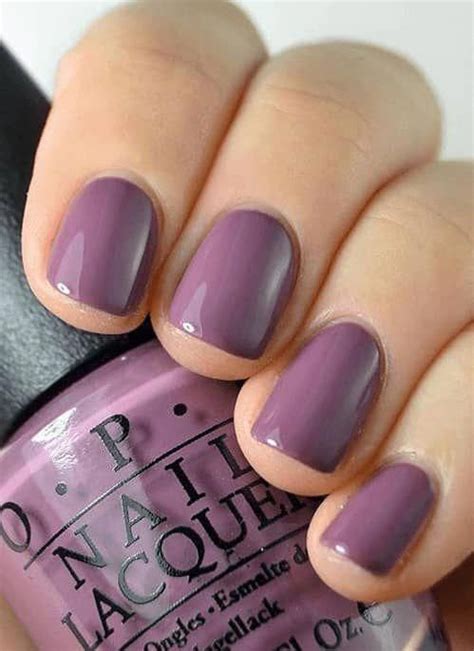 Muted Purple Nail Design #gelnails in 2020 | Purple nails, Opi nail polish colors, Nail colors ...