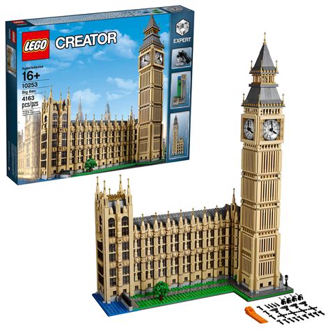 LEGO Creator Expert Big Ben 10253 Building Set (4,163 Pieces) - Walmart ...