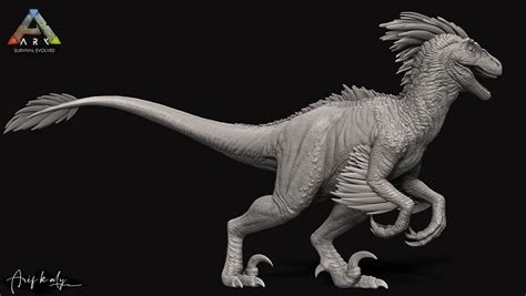 Arif K. Aly (arifkaly) - 3D Character Artist: Velociraptor