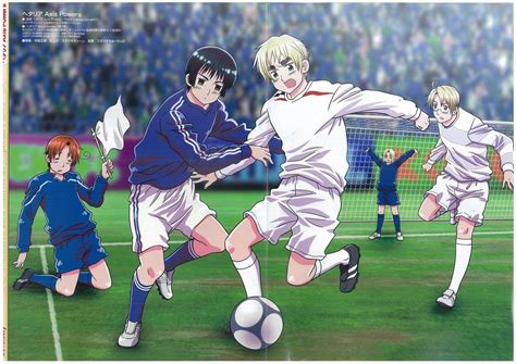 Anime Guy Play Football