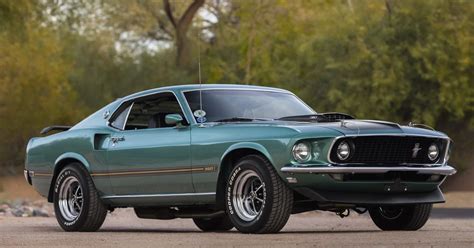 Moss Green 1969 Ford Mustang