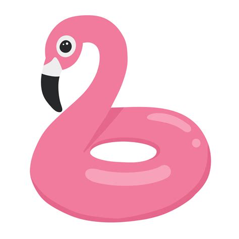 zarovnanie tryska Slamka flamingo pool float transparent vädnúť skica kombinácie