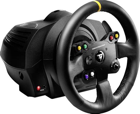 Thrustmaster TX Racing Wheel Leather Edition Steering wheel PC, Xbox One Black incl. foot pedals ...