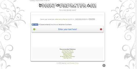 How to use Spooky Text Generator - SjFont