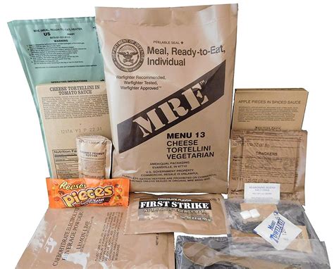 MREs (Meals Ready-to-Eat) Genuine U.S. Military Surplus (1 Pack ...