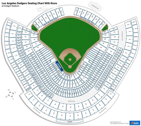 Los Angeles Dodgers Stadium Seating Chart | Awesome Home