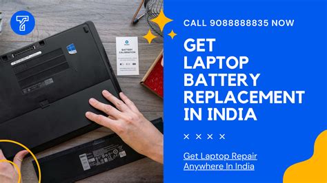 Get Laptop Battery Replacement Service | Call Techyuga