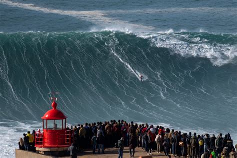 Riding Giants: Surfing big waves at Nazaré