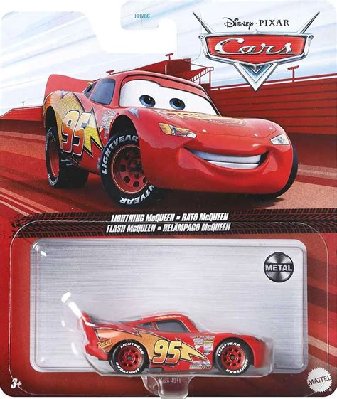 Disney Pixar Cars Cars 3 Metal Lightning McQueen 155 Diecast Car Mattel Toys - ToyWiz