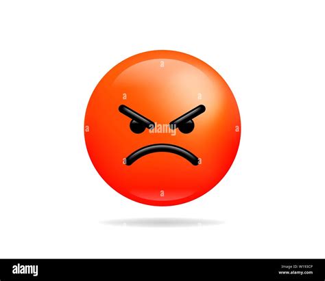 Pouting emoji Cut Out Stock Images & Pictures - Alamy