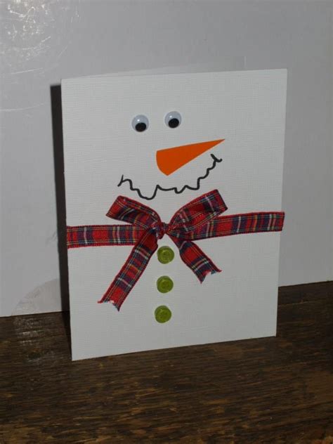 Pinterest Snowman Christmas Cards