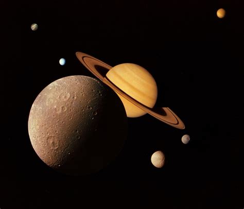 Saturn's Moons | The Schools' Observatory