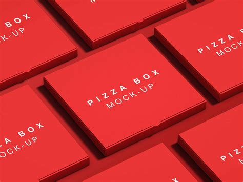 50+ Best Pizza Box Mockup Templates | Free & Premium